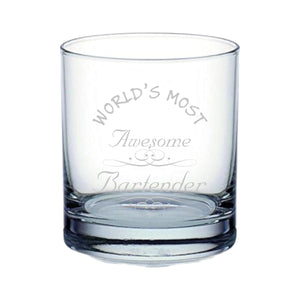 Rocks Glass - Worlds most awesome Bartender - Double Old Fashioned