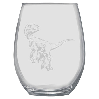 15oz Stemless Wine Glass - Raptor