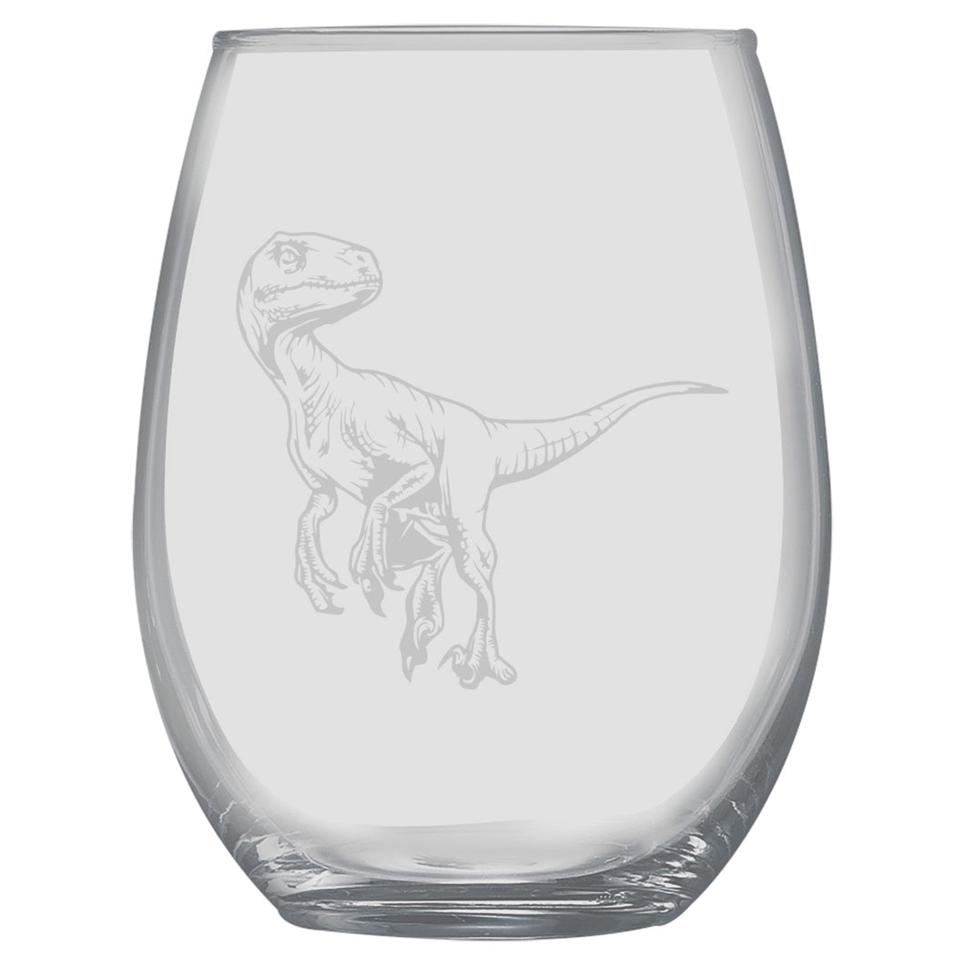 15oz Stemless Wine Glass - Raptor