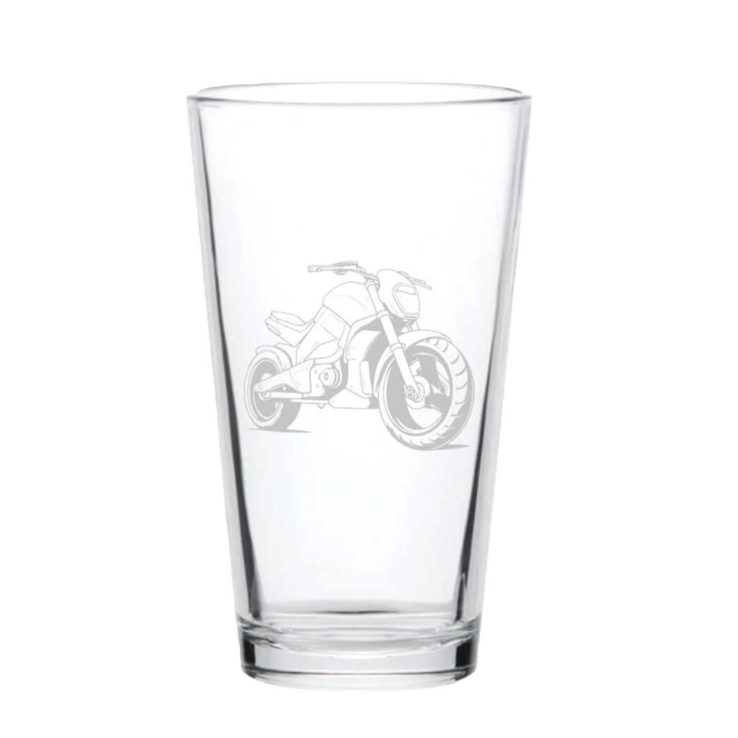 16oz Beer Mug - Street Bike
