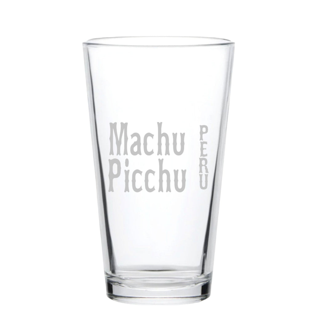 16oz Beer Mug - Machu Picchu Peru