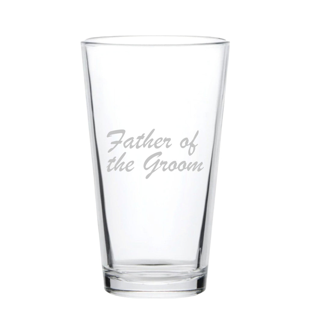 16oz Beer Mug - Father of the Groom