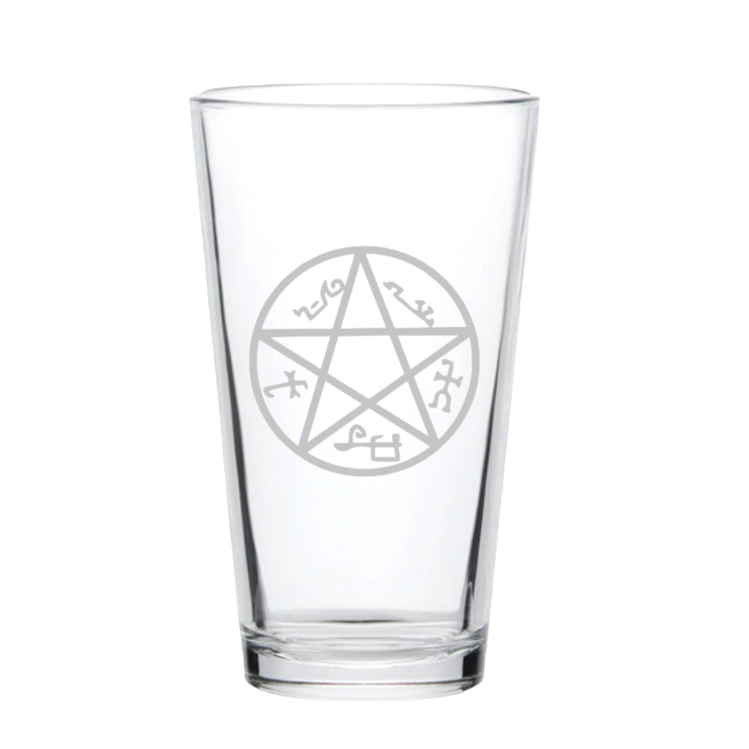 16oz Beer Mug - Demon Trap