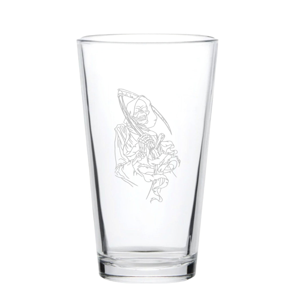 16oz Beer Mug - Dealer of Death Grim Reaper