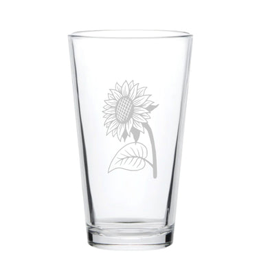 16oz Beer Mug - SunFlower
