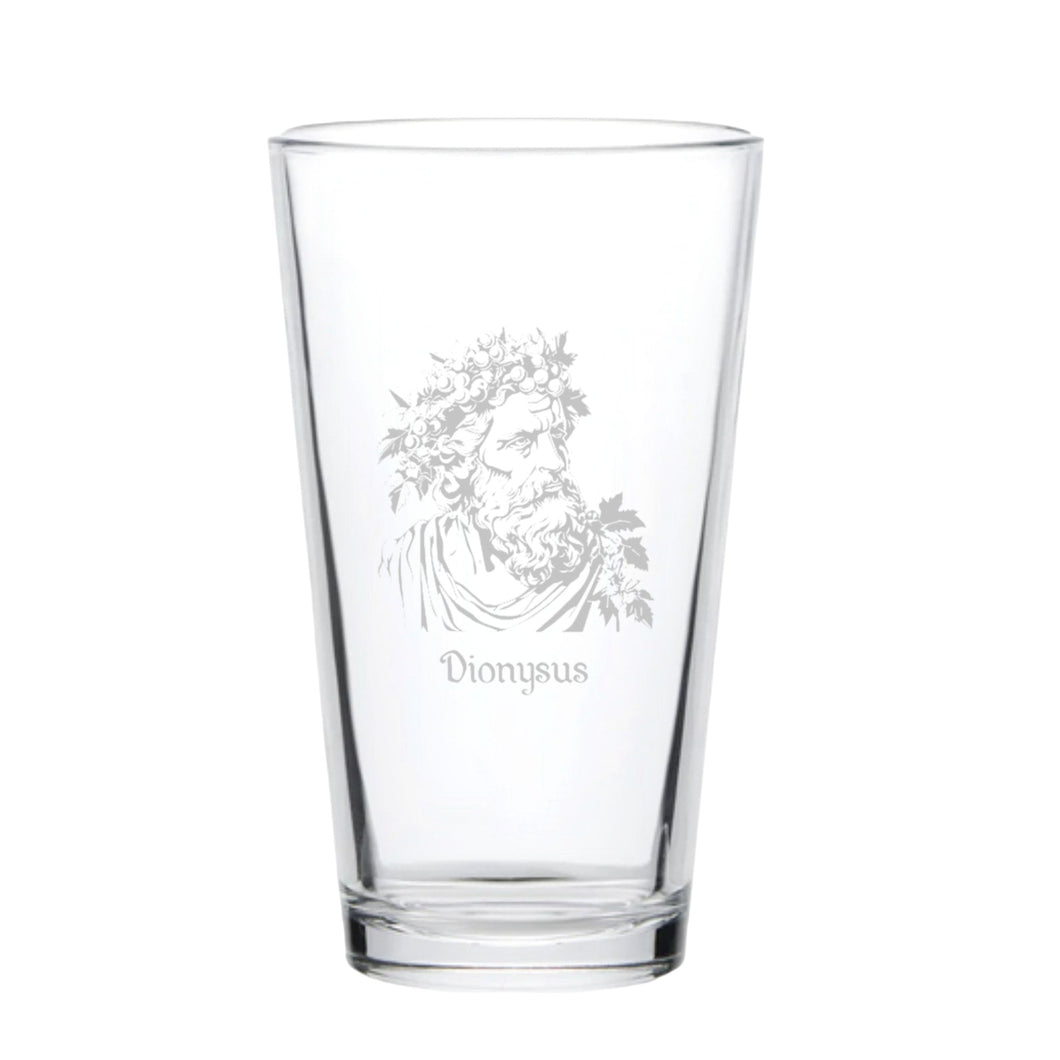 16oz Beer Mug - Dionysus God of Wine