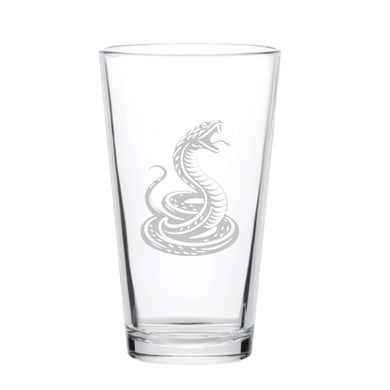 16oz Beer Mug - Coiled Snake