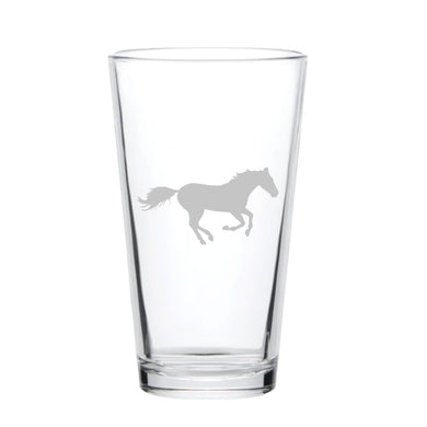 16oz Beer Mug - Running Horse