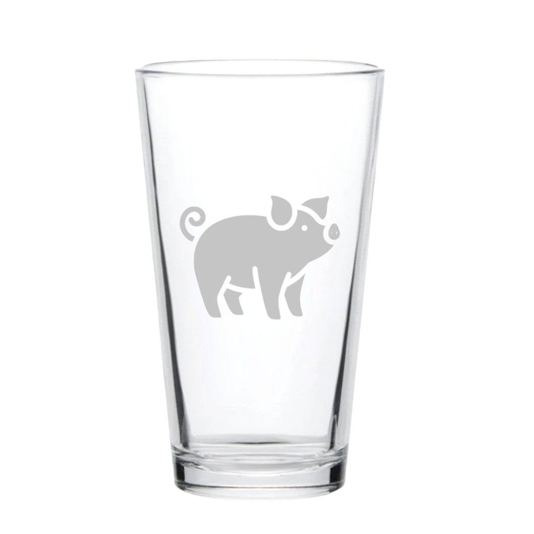16oz Beer Mug - Piglet