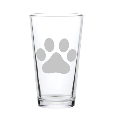 16oz Beer Mug - Dog Paw