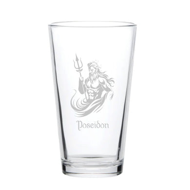16oz Beer Mug - Poseidon God of the Sea