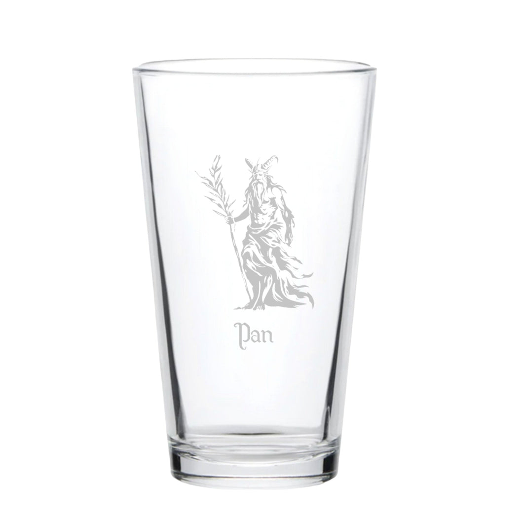 16oz Beer Mug - Pan God of Nature
