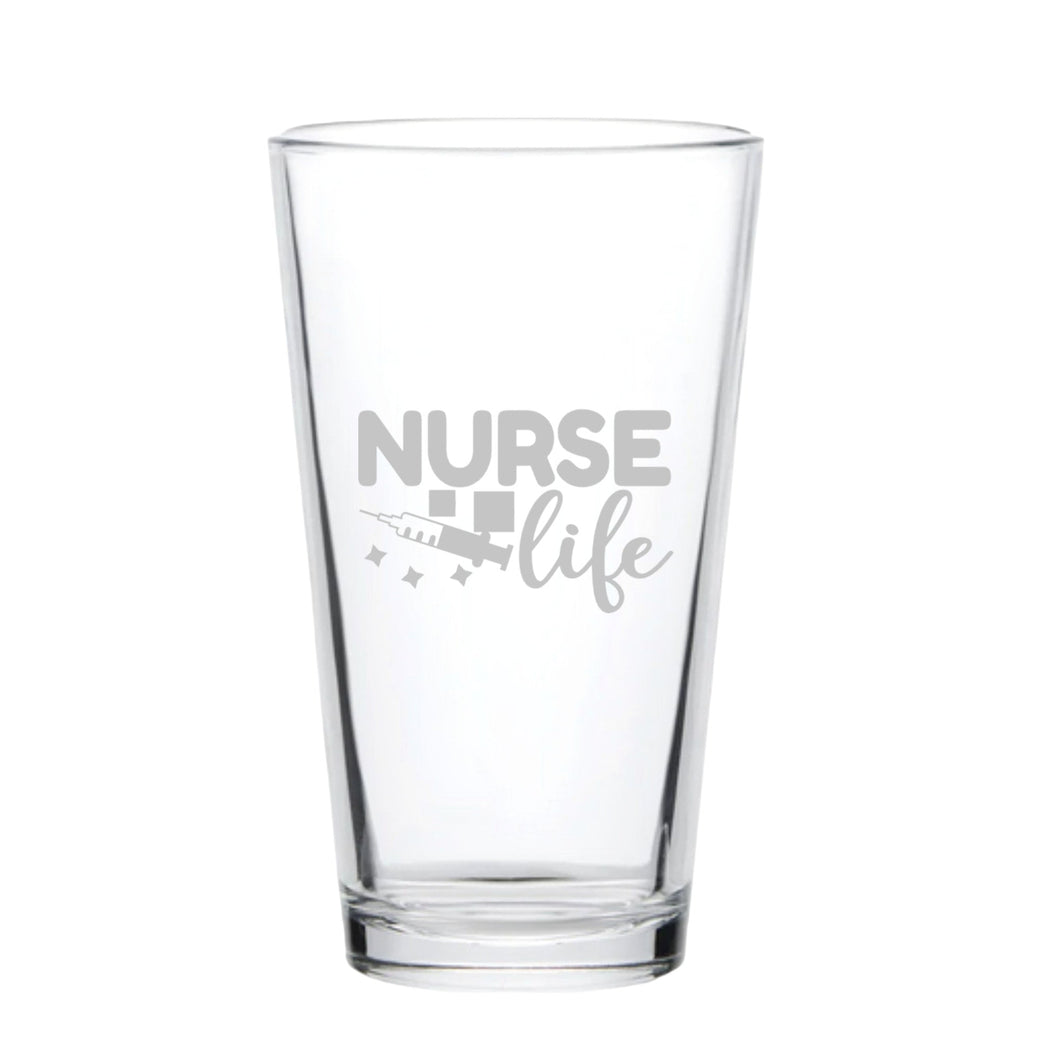 16oz Beer Mug - Nurse Life