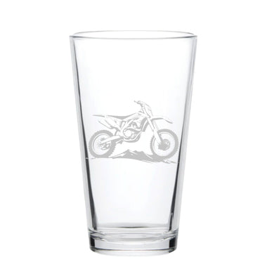16oz Beer Mug - Dirtbike