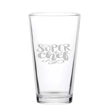 16oz Beer Mug - Super Chef