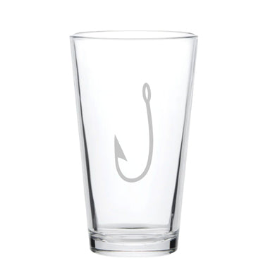 16oz Beer Mug - Fish Hook