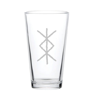 16oz Beer Mug - Viking Protection Rune