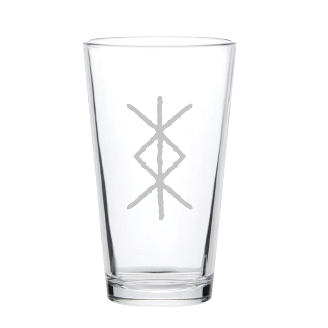 16oz Beer Mug - Viking Protection Rune