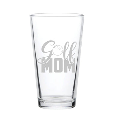16oz Beer Mug - Golf Mom