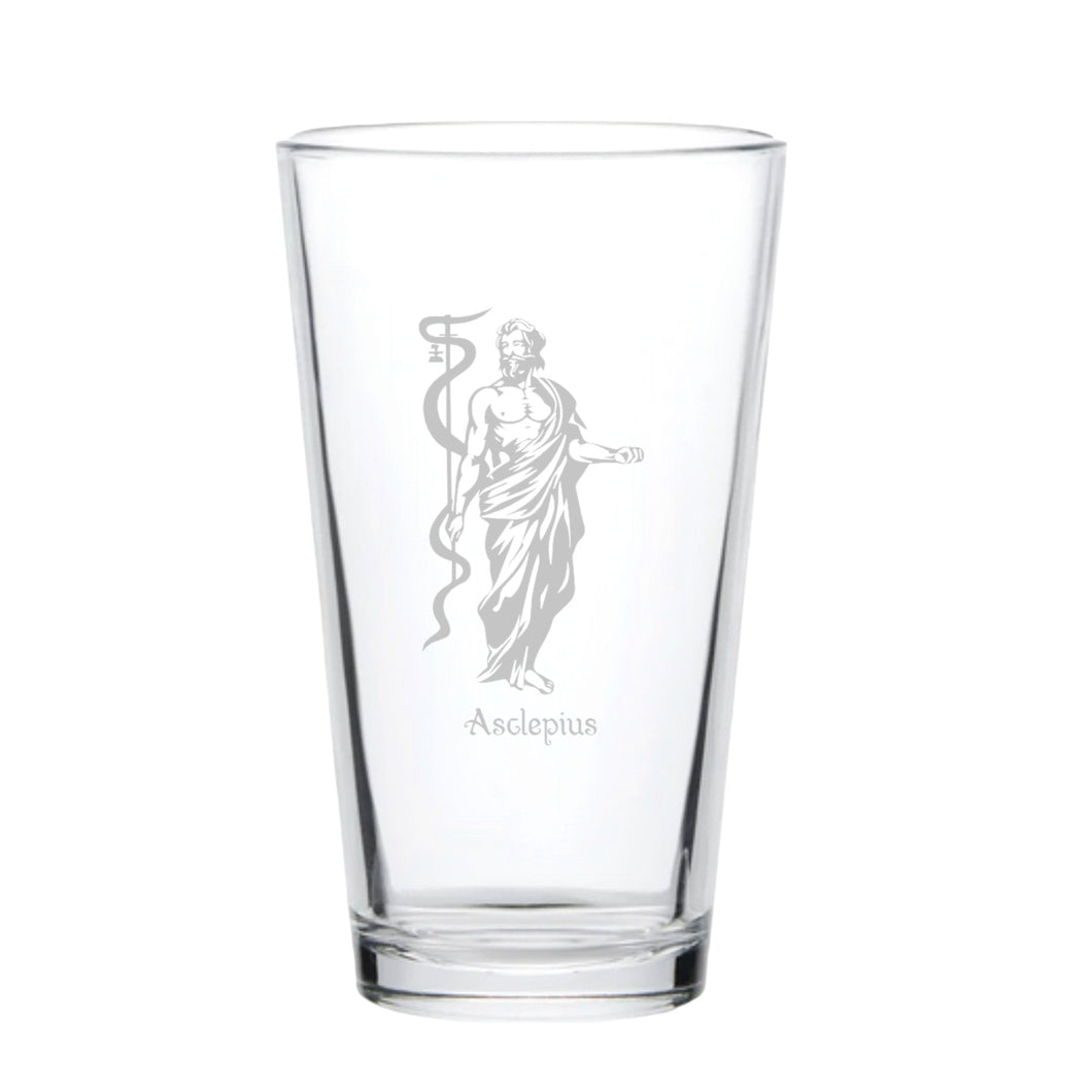 16oz Beer Mug - Asclepius God of Healing