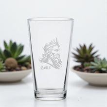 Load image into Gallery viewer, 16oz Beer Mug - Zeus - God of Thunder