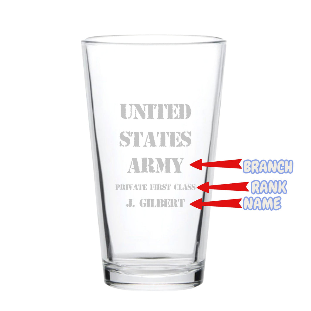 UNITED STATES MILITARY GIFT ITEMS - PERSONALIZED - CUSTOM