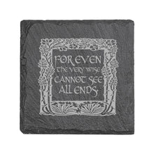 Load image into Gallery viewer, Coaster - Slate - Fantasy Quotes - SET OF 6