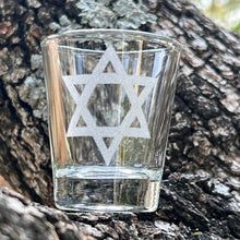 Load image into Gallery viewer, 2oz Star of David Shotglass