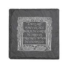 Load image into Gallery viewer, Coaster - Slate - Fantasy Quotes - SET OF 6