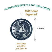 Load image into Gallery viewer, Wind Chime - Welder - Black powder coated