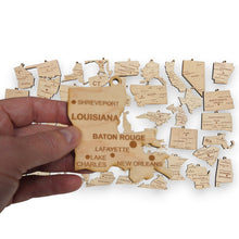 Load image into Gallery viewer, Ornaments - CUSTOM All 50 States with Cities