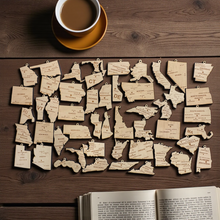 Load image into Gallery viewer, Ornaments - CUSTOM All 50 States with Cities