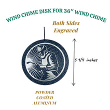 Load image into Gallery viewer, Wind Chime - Welder - Black powder coated