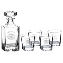 Load image into Gallery viewer, 750ml Decanter Set - Cthulhu - with four 11oz glasses