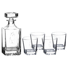 Load image into Gallery viewer, 750ml Decanter Set - Kitten - with four 11oz glasses