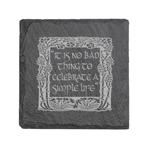Coaster - Slate - Fantasy Quotes - SET OF 6