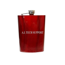 Load image into Gallery viewer, 8OZ - A.I. Tech Support - BLACK, RED, STAINLESS, OR 6OZ LEATHER