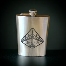 Load image into Gallery viewer, 8oz B52 Bomber Stainless Steel Flask