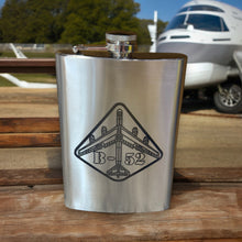 Load image into Gallery viewer, 8oz B52 Bomber Stainless Steel Flask