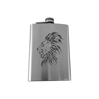 8oz Lion Stainless Steel Flask