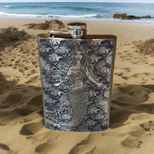 Load image into Gallery viewer, 8oz Mermaid Stainless Steel Flask