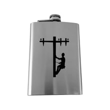 Load image into Gallery viewer, 8oz Lineman Flask