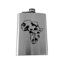 Load image into Gallery viewer, 8oz Flask - African Scene