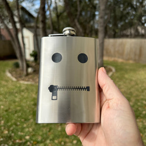 8oz The Gimp Stainless Steel Flask