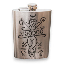 Load image into Gallery viewer, 8oz Voodoo Stainless Steel Flask