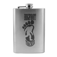 Load image into Gallery viewer, 8oz Bigfoot Tracker Stainless Steel Flask