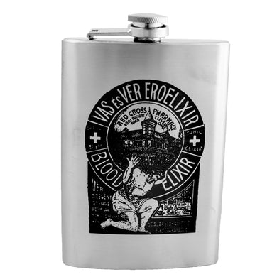 8oz Blood Elixir Stainless Steel Flask