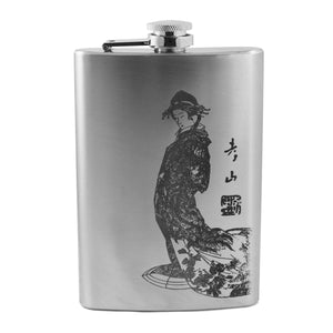 8oz Geisha V2 Stainless Steel Flask