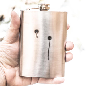 8oz His & Hers - Vampire - Stainless Steel Flask Set of Two