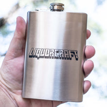 Load image into Gallery viewer, 8oz Liqourcraft Stainless Steel Flask